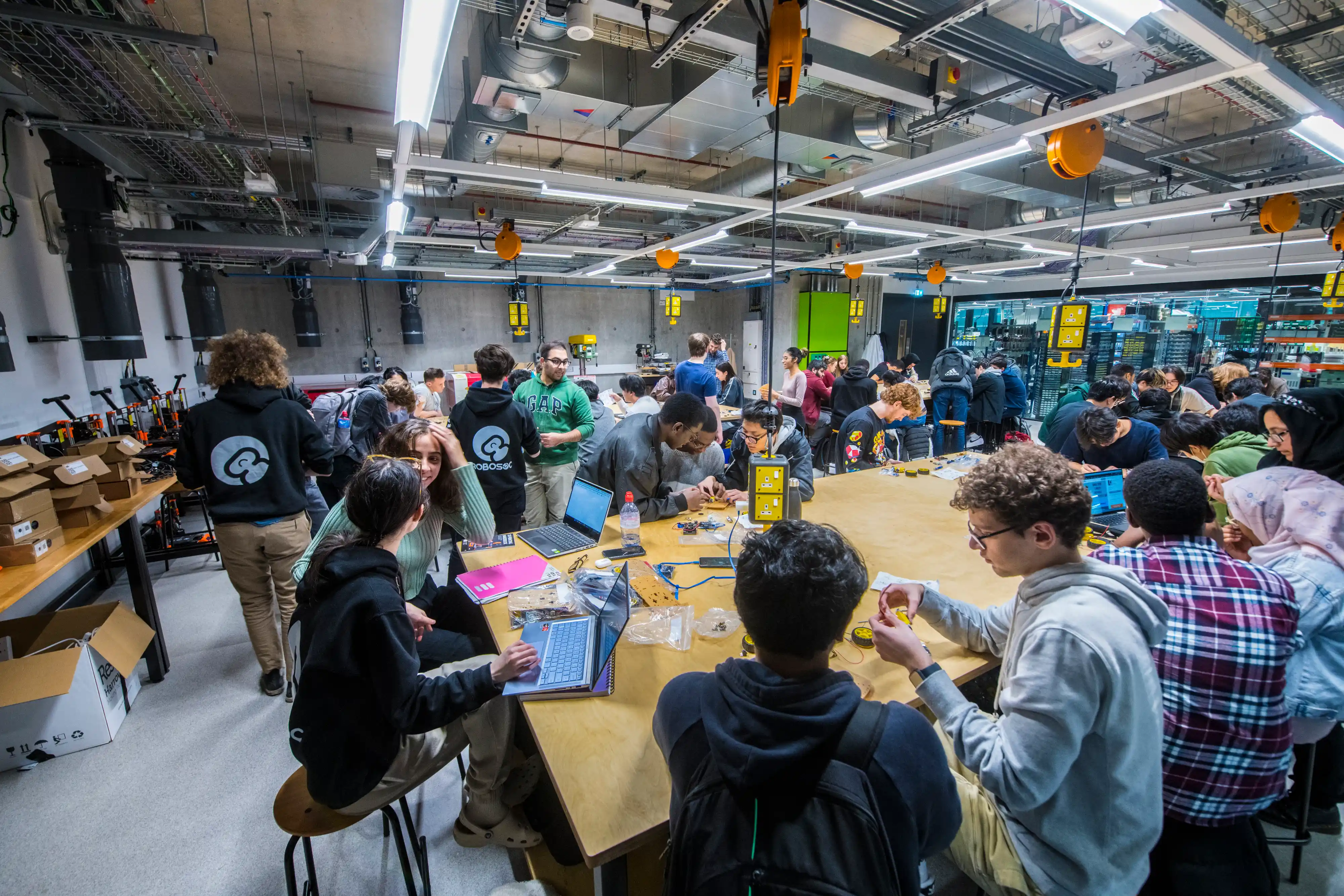 View of the Makerspace
